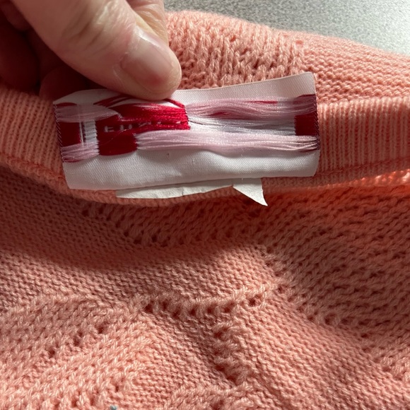 Vintage Functionals Peach Batwing Sweater - Picture 7 of 11